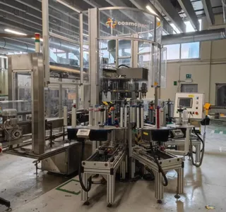 Cosmopack labelling machine with PackLab stations, photograph 1 of 19