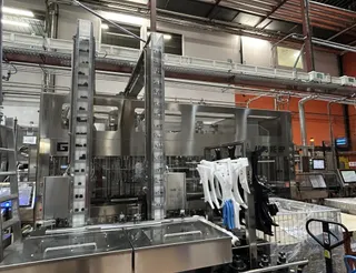 Isobaric sparkling-wine bottling line with GAI 4033 monobloc, photograph 2 of 19