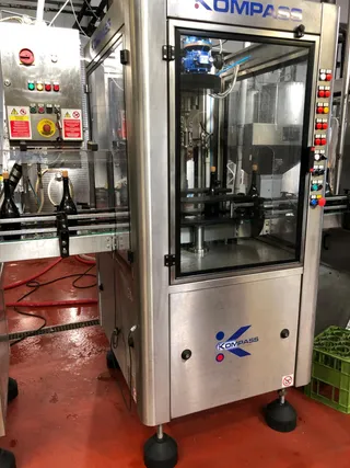 Sparkling-wine bottling line, 15 machines, photograph 2 of 24