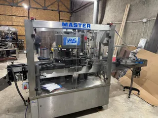P.E. Labellers MASTER M/S rotary labeller, photograph 5 of 14