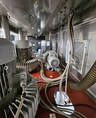 Cames TNN 10 bottle drying tunnel, photograph 6 of 19