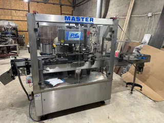 P.E. Labellers MASTER M/S rotary labeller, photograph 6 of 14