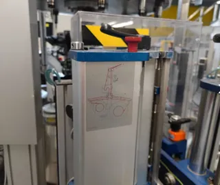 Cosmopack labelling machine with PackLab stations, photograph 6 of 19