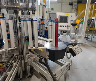 Cosmopack labelling machine with PackLab stations, photograph 7 of 19