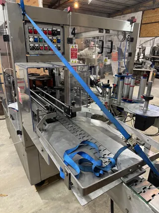 P.E. Labellers MASTER M/S rotary labeller, photograph 8 of 14