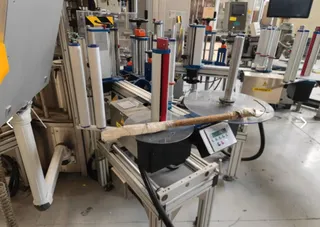 Cosmopack labelling machine with PackLab stations, photograph 10 of 19