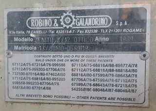 Robino & Galandrino capsule crimper with optical orientation, photograph 12 of 17