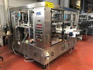 Sparkling-wine bottling line, 15 machines, photograph 18 of 24