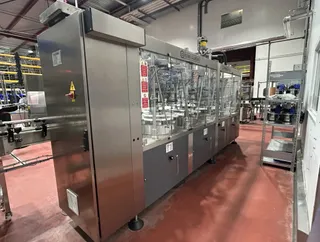Isobaric sparkling-wine bottling line with GAI 4033 monobloc, photograph 18 of 19